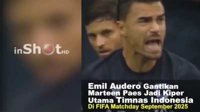 Emil Audero Jadi Kiper Utama Timnas Indonesia Gantikan Marteen Paes