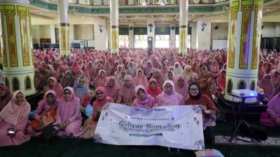 GERAKS Syariah OJK Tasikmalaya Diikuti Ribuan Anggota Majelis Taklim di Ciamis