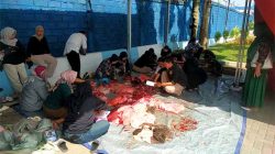 Sembelih Satu Ekor Sapi, YNAB dan SPPG Panglayungan Bagi-bagi Daging Kurban ke Relawan dan Warga Sekitar